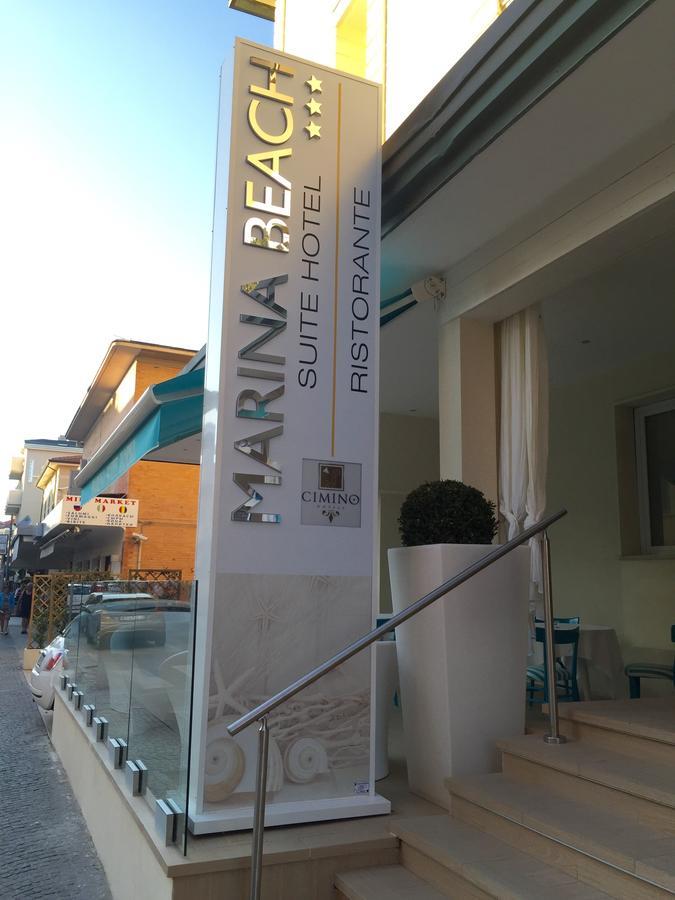 Marina Beach Suite Hotel Rimini Exterior foto